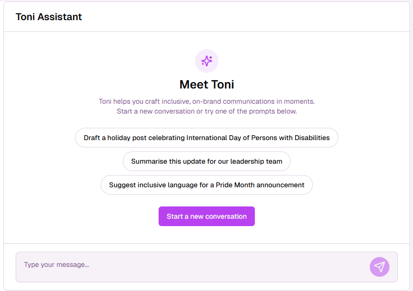 Toni AI Assistant